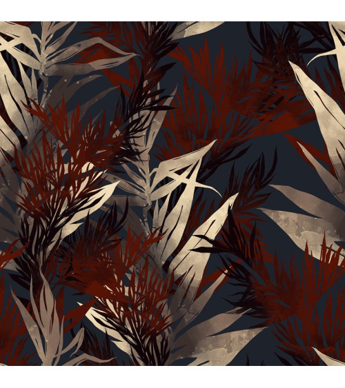 Polyester  Chocolate leaves