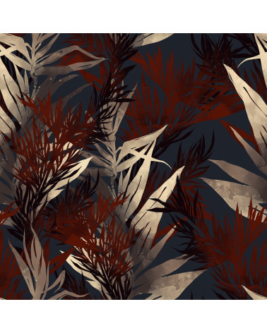 Polyester  Chocolate leaves