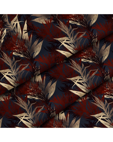 Polyester  Chocolate leaves