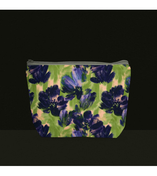 Navy bloom 01 – marineblaue Blüten | Mamidu