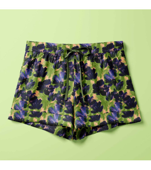 Navy bloom 01 – marineblaue Blüten | Mamidu