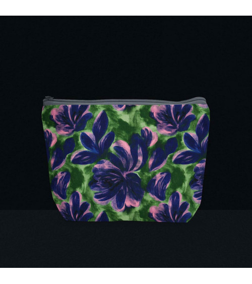 Navy bloom 02 – Marineblau und Rosa | Mamidu