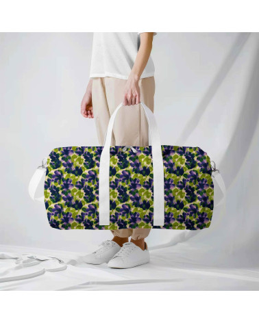 Navy bloom 04 – gemalte marineblaue Blüten | Mamidu