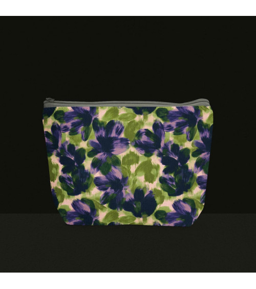 Navy bloom 04 – gemalte marineblaue Blüten | Mamidu