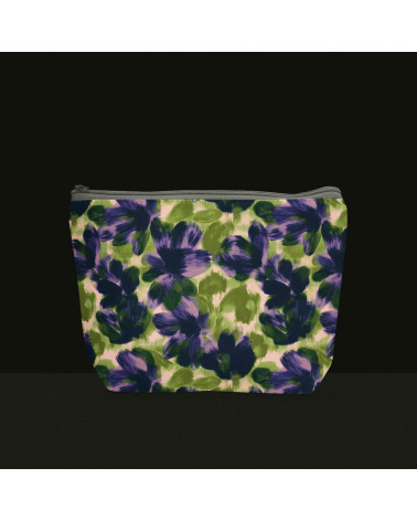 Navy bloom 04 – gemalte marineblaue Blüten | Mamidu