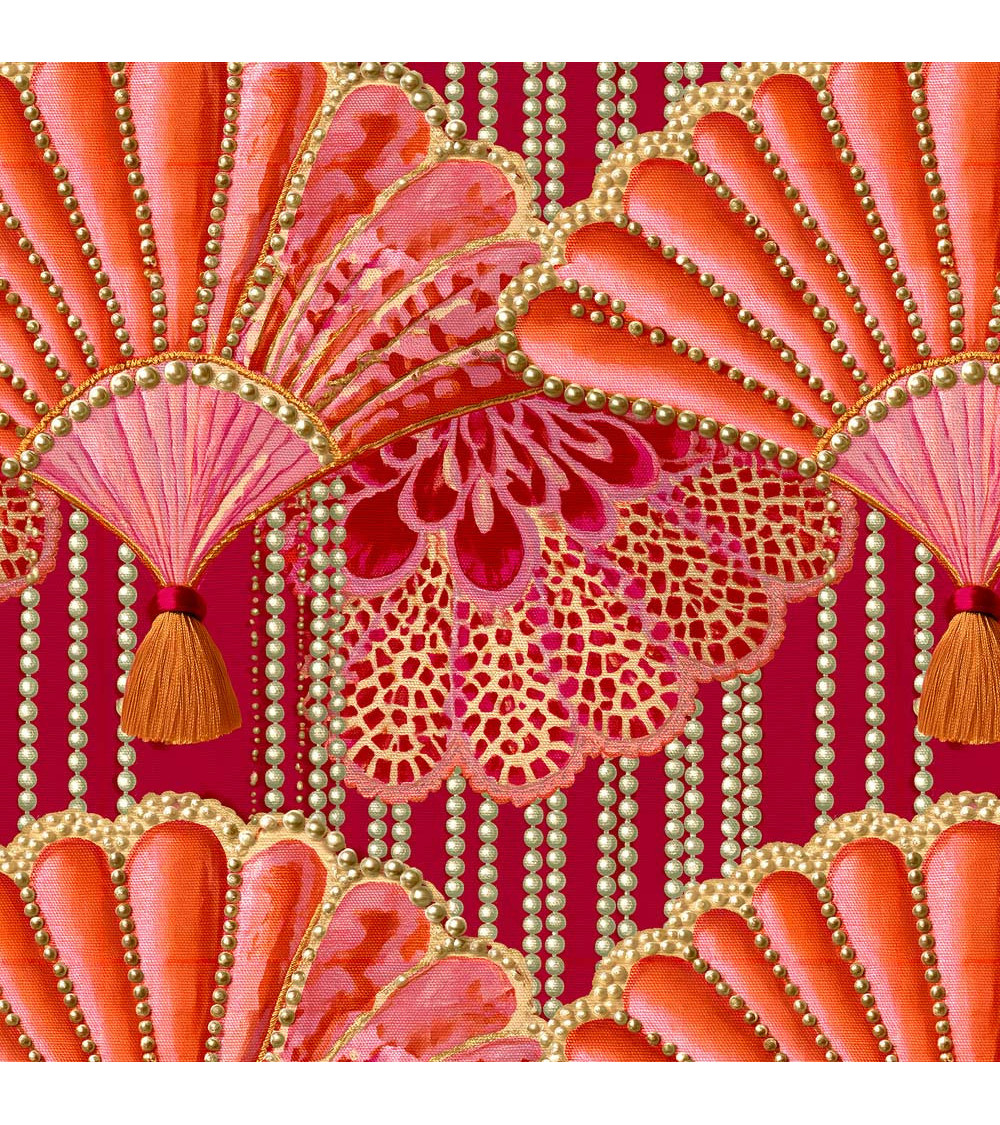 Pearl fans 01 – Art-déco-Fächer | Mamidu