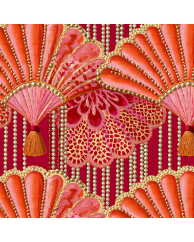 Pearl fans 01 – Art-déco-Fächer | Mamidu