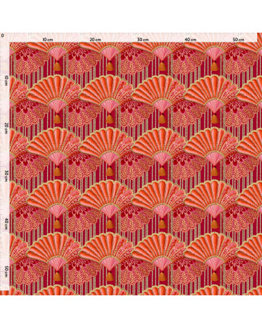 Pearl fans 01 – Art-déco-Fächer | Mamidu