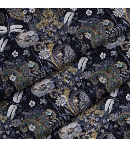 Polyester  Herbstlibellen 1