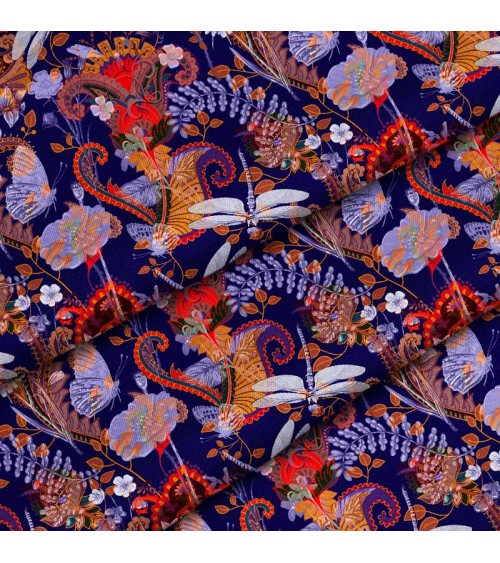 Polyester  Herbstlibellen 2