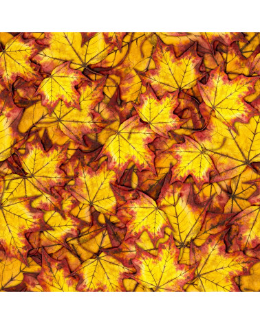 Polyester  Maple leaves