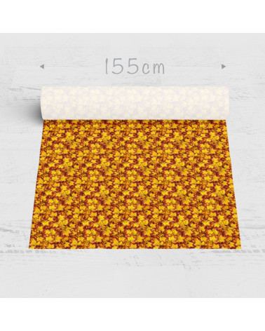 Polyester  Maple leaves