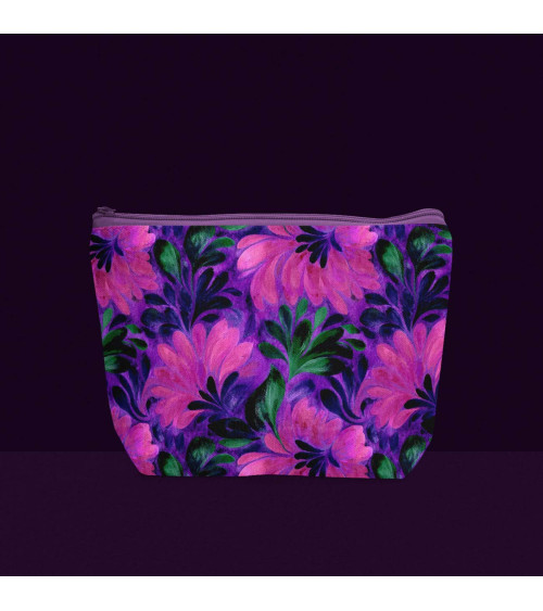 Purple bloom 03 – purple floral fabric | Mamidu
