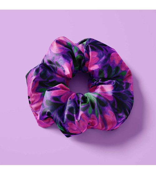 Purple bloom 03 – purple floral fabric | Mamidu