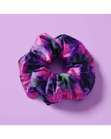 Purple bloom 03 – purple floral fabric | Mamidu
