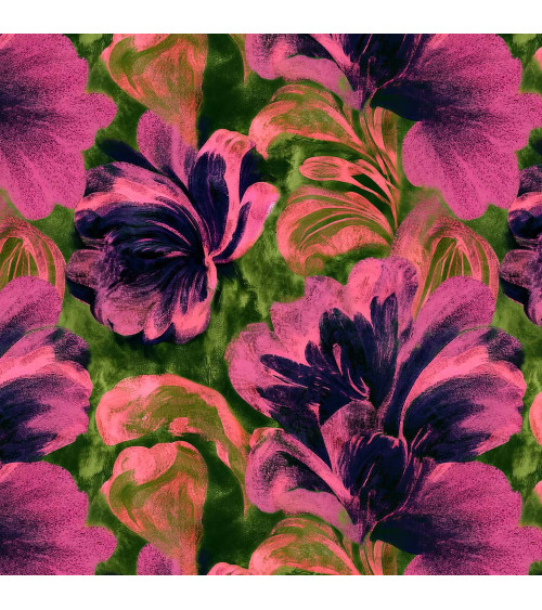 Purple bloom 06 – Magenta- und Korallenblüten | Mamidu