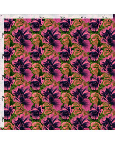 Purple bloom 06 – magenta coral floral | Mamidu