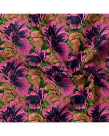 Purple bloom 06 – magenta coral floral | Mamidu