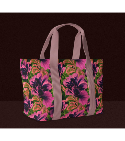 Purple bloom 06 – magenta coral floral | Mamidu