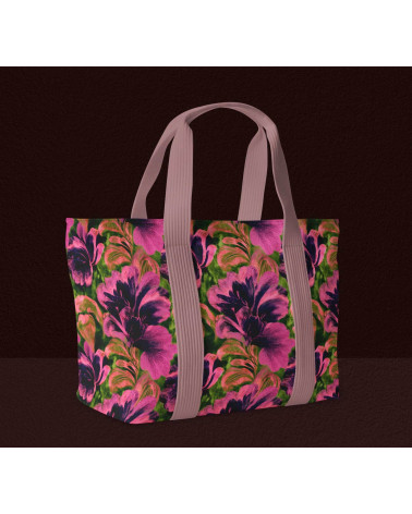 Purple bloom 06 – magenta coral floral | Mamidu