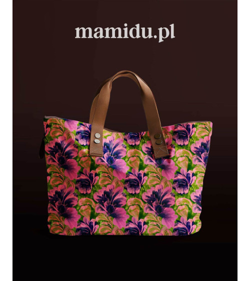 Purple bloom 06 – magenta coral floral | Mamidu