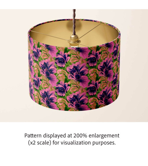 Purple bloom 06 – magenta coral floral | Mamidu