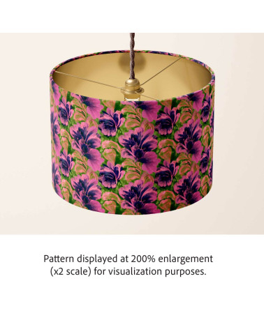 Purple bloom 06 – magenta coral floral | Mamidu