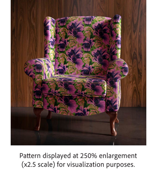 Purple bloom 06 – magenta coral floral | Mamidu