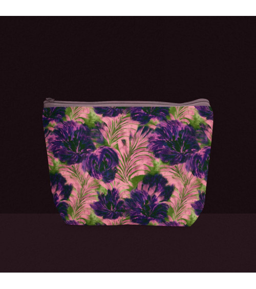 Purple bloom 07 – rosa Blüten mit Farnen | Mamidu