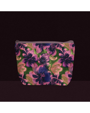Purple bloom 08 – ciemne kwiaty na oliwce | Mamidu