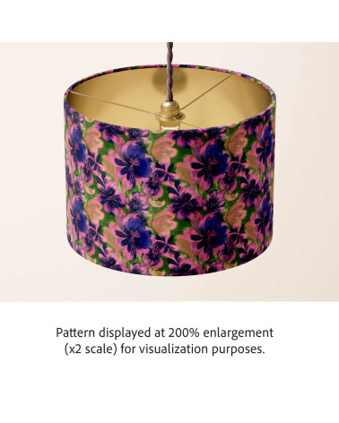 Purple bloom 08 – ciemne kwiaty na oliwce | Mamidu