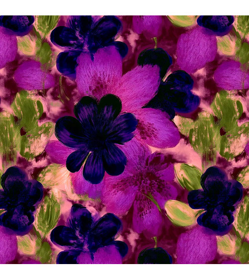 Purple bloom 09 – blurred purple blooms | Mamidu