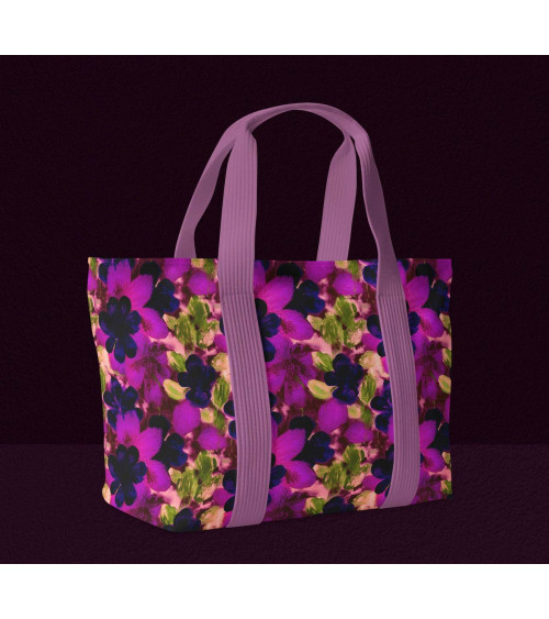 Purple bloom 09 – verwischte violette Blüten | Mamidu