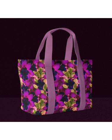 Purple bloom 09 – verwischte violette Blüten | Mamidu