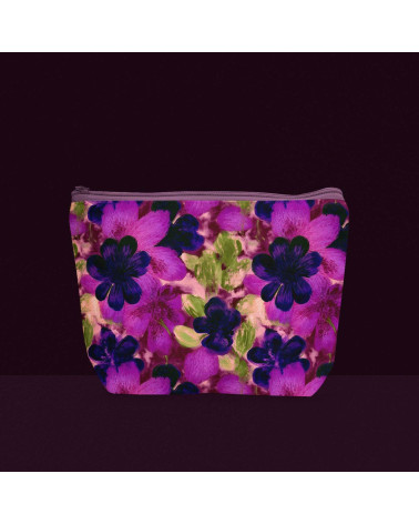 Purple bloom 09 – verwischte violette Blüten | Mamidu