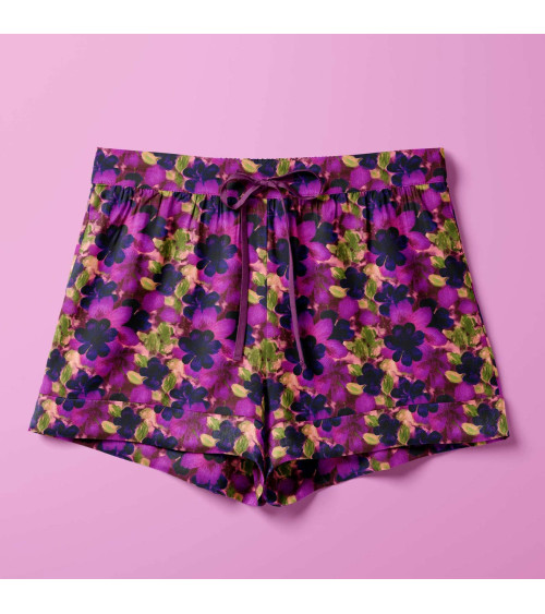 Purple bloom 09 – verwischte violette Blüten | Mamidu