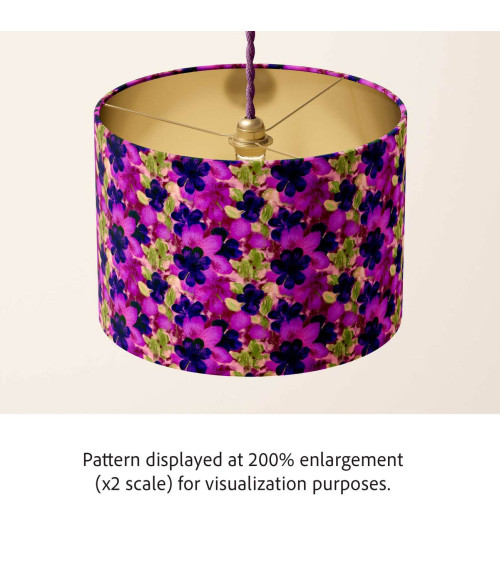 Purple bloom 09 – verwischte violette Blüten | Mamidu
