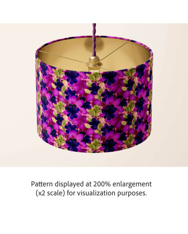 Purple bloom 09 – verwischte violette Blüten | Mamidu