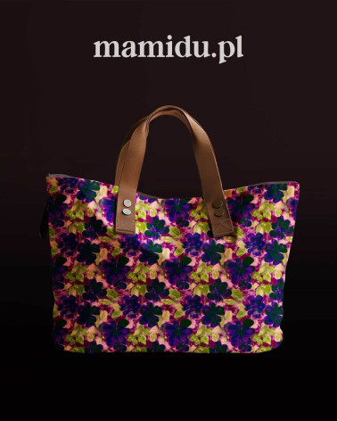 Purple bloom 10 – plum floral fabric | Mamidu