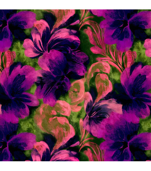 Purple bloom 11 – lush magenta florals | Mamidu