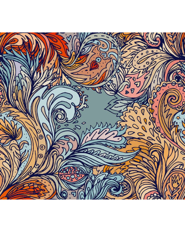 Polyester  Rippling grass 1