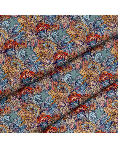 Polyester  Rippling grass 1