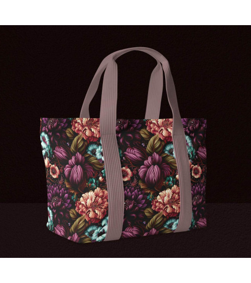 Velvet bloom 03 – Strauß in Mint und Bordeaux | Mamidu
