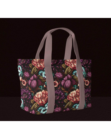 Velvet bloom 03 – Strauß in Mint und Bordeaux | Mamidu