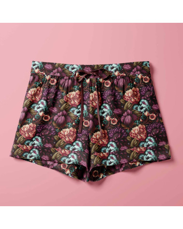 Velvet bloom 03 – Strauß in Mint und Bordeaux | Mamidu