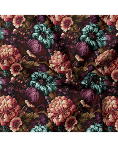 Velvet bloom 04 – ciemne piwonie i dalie | Mamidu