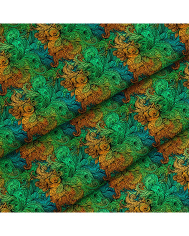 Polyester  Rippling grass 3