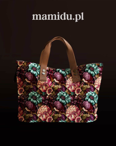 Velvet bloom 04 – ciemne piwonie i dalie | Mamidu