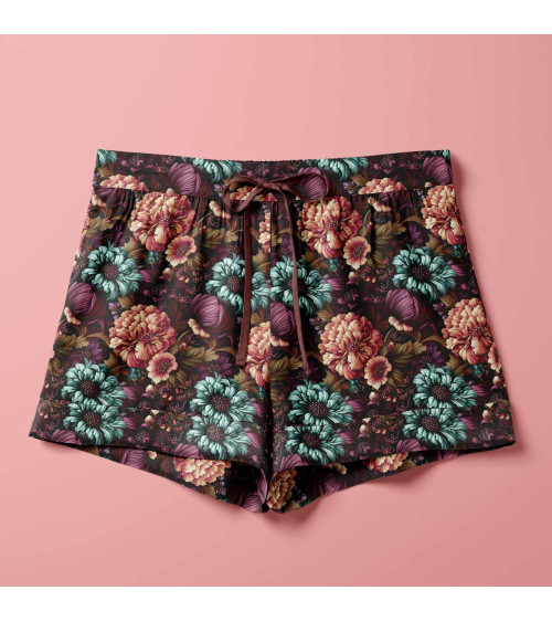 Velvet bloom 04 – ciemne piwonie i dalie | Mamidu