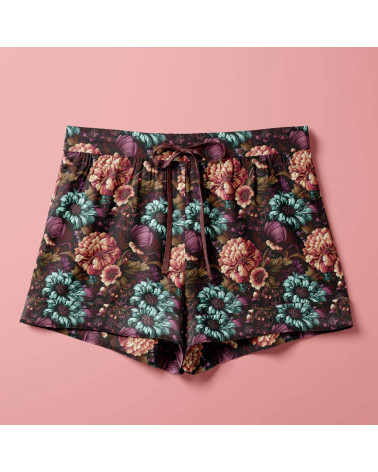 Velvet bloom 04 – ciemne piwonie i dalie | Mamidu